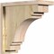 Ekena Millwork Pescadero Rough Sawn Corbel w/Backplate, Douglas Fir, 6"W x 14"D x 14"H COR06X14X14PEC01RDF - alternate 1